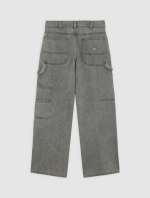 DICKIES LOOSE DENIM PAINTER GREY WASH DK0A4Z6RL221 - Image 6