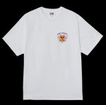 OBEY GLOBAL VISUALS TEE VINTAGE WHITE 165264232-WHT - Image 3