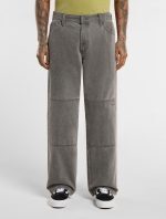 DICKIES DOUBLE KNEE DENIM PANT GREY WASH DK0A4Y3FL221