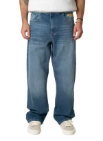 HOMEBOY X-TRA BAGGY WISKERS DENIM VINTAGE BLUE 01PA0351-86