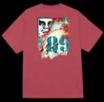 OBEY LISBON ICON TEE RED 165264239-MIR - Image 2