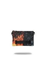 SPRAYGROUND FIRE & ICE SHARK CROSSOVER CLUTCH B7939 25.4 cm x 17.78 cm x 0.6 cm - Image 2