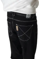 HOMEBOY X-TRA MONSTER HB. DENIM WASHED BLACK 01PA1041-84 - Image 5