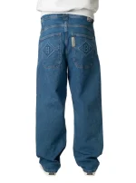 HOMEBOY X-TRA BAGGY DIAMOND DENIM WASHED BLUE 01PA0340-81 - Image 2