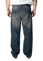 HOMEBOY X-TRA BAGGY BLACK LABEL DIRTY BLUE 01PA0390-91 - Image 2