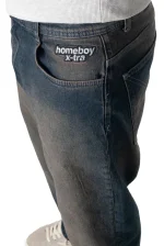 HOMEBOY X-TRA BAGGY BLACK LABEL DIRTY BLUE 01PA0390-91 - Image 3
