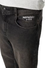 HOMEBOY X-TRA BAGGY BLACK LABEL DIRTY BLACK 01PA0390-90 - Image 3