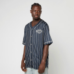 KARL KANI KANI PINSTRIPE BASEBALL JERSEYBLUE KM253-003-1