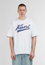 KARL KANI VARSITY PRINT T-SHIRT WHITE KM253-002-1 - Image 6