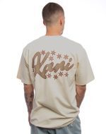 KARL KANI SIGNATURE STAR PRINT T-SHIRT BEIGE KM253-013-1 - Image 3