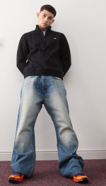 DICKIES OAKPORT QUARTER ZIP BLACK DK0A4XD4BLK1 - Image 3