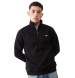 DICKIES OAKPORT QUARTER ZIP BLACK DK0A4XD4BLK1