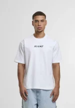 KARL KANI RETRO PATCH PRINT T-SHIRT WHITE KM253-001-2 - Image 3
