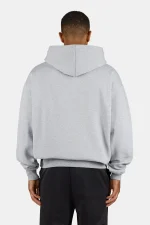PEGADOR MAGTEN OVERSIZED HOODIE HEATHER GREY PGDR-6310-224 - Image 4