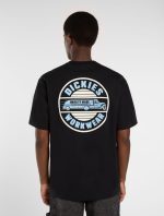 DICKIES CIRCLE TEE BLACK DK0A87QLBLK1 - Image 2
