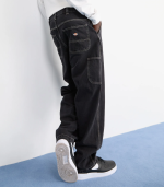 DICKIES MADISON BAGGY FIT DENIM BLACK DK0A4YECL241 - Image 2