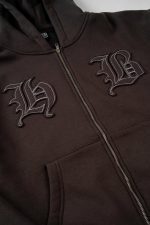 HOMEBOY GOTHIC HOODED JACKET VOLCANIC BLACK 01SW3258-31 - Image 4