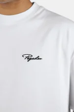 PEGADOR SIGNAR OVERSIZED TEE WHITE BLACK PGDR-4616-004/001 - Image 2