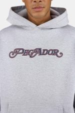 PEGADOR MAGTEN OVERSIZED HOODIE HEATHER GREY PGDR-6310-224 - Image 2