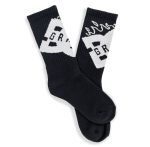 GRIMEY X DC SHOES THE SWARM REGULAR SOCKS BLACK GSO142-BLK - Image 3