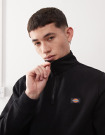 DICKIES OAKPORT QUARTER ZIP BLACK DK0A4XD4BLK1 - Image 4