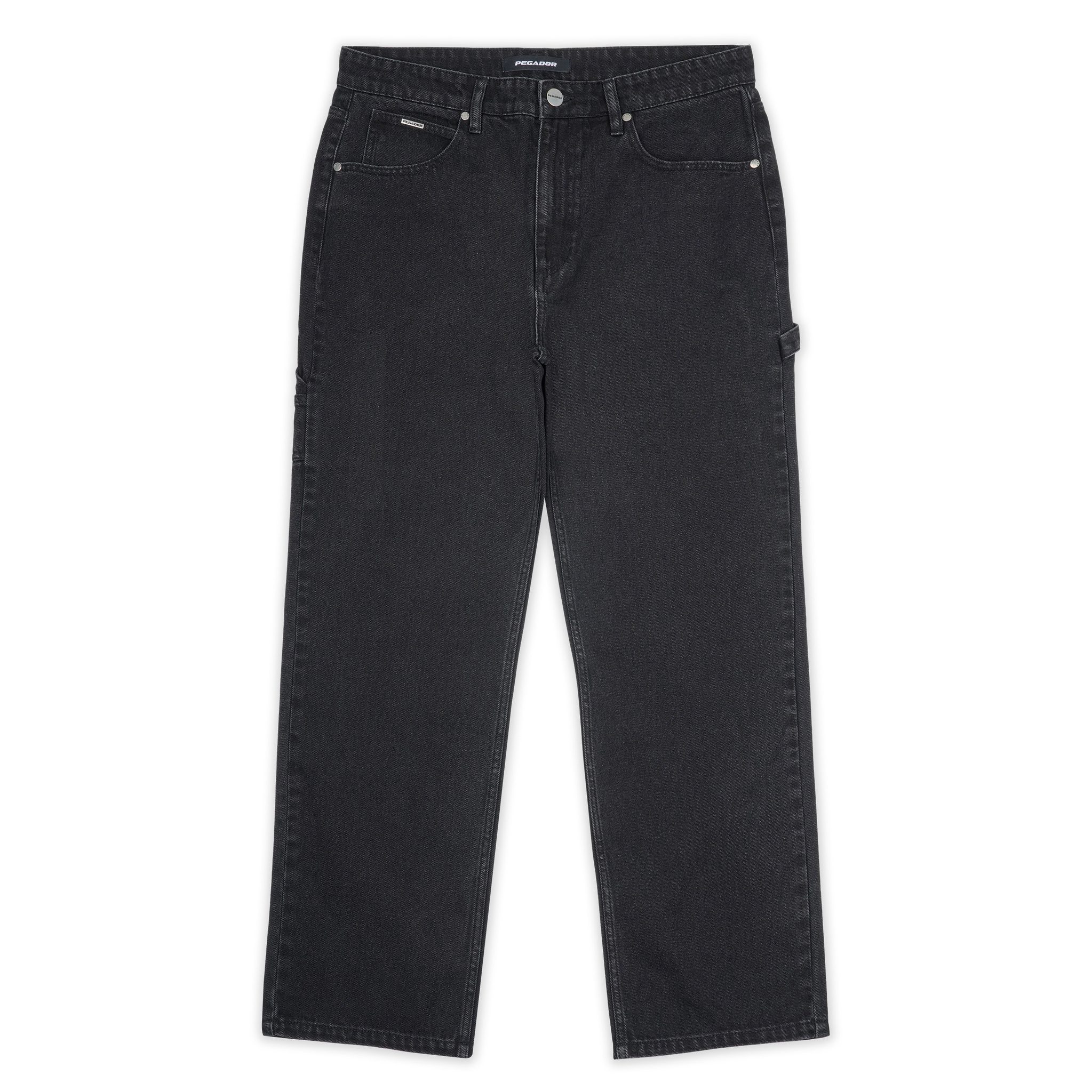 PEGADOR DRATO BAGGY WORKWEAR JEANS WASHED BLACK 4400-002-M-GR - Image 6