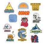 AMERICAN SOCKS TRAVEL STICKER PACK ASG142 - Image 2