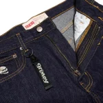 GRIMEY THE PLANET REGULAR DENIM PANTS RAW BLUE GJLP296-RBLU - Image 5