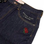 GRIMEY THE PLANET REGULAR DENIM PANTS RAW BLUE GJLP296-RBLU - Image 4