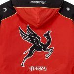 GRIMEY RACE WAR PULL OVER JACKET RED GPVJ199-RED - Image 9