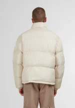 KARL KANI AOP SIGNATURE PUFFER JACKET BEIGE KM253-024-2 - Image 4