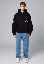 GRIMEY THE PLANET REGULAR DENIM PANTS WASHED BLUE GJLP296-WBLU - Image 6