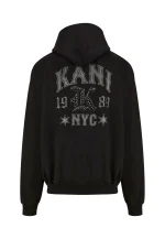 KARL KANI WESTERN OS ZIP HOODIE BLACK KM253-036-2 - Image 4
