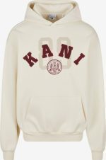 KARL KANI COLLEGE 89 OVERSIZE HOODIE BEIGE KM254-028-1 - Image 4