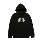HUF Arch Pullover Hoodie Black PF00759-BLACK