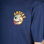 American Socks Eagle Eye Tee Dark Blue ASG121 - Image 3