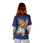 American Socks Eagle Eye Tee Dark Blue ASG121 - Image 5