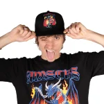 American Socks Dragon Force Trucker Cap Black ASG126 - Image 4