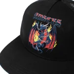 American Socks Dragon Force Trucker Cap Black ASG126 - Image 2