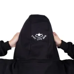 AMERICAN SOCKS Don't Look Back Zip Hoodie Black ASG140 - Image 3