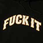 HUF Balboa Pullover Hoodie Black PF00791-Black - Image 2