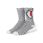 HUF BROKEN FENCE SOCK WHITE SK00910-WHITE