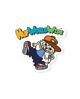 Huf Chop Kick Block Sticker Multi AC01127-MULTI-O/S - HUF