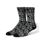 HUF FUCK IT FLYER SOCK BLACK SK00909-BLACK
