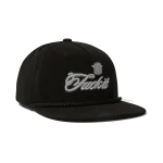 HUF Fuck It Lux Snapback Hat Black HT00890-BLACK - Image 3