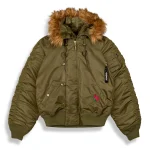 GRIMEY THE PLANET N-2B FLIGHT JACKET GFJN198-GRN