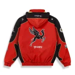 GRIMEY RACE WAR PULL OVER JACKET RED GPVJ199-RED - Image 2