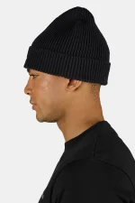 PEGADOR SIGNAR HEAVY KNIT BEANIE BLACK WHITE 6375-001/004 - Image 3