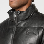 KARL KANI METAL SIGNATURE PU LEATHER PUFFER KM253-050-1 - Image 2
