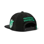 HUF Transport Connection Snapback Hat Black HT00886_BLACK - Image 3